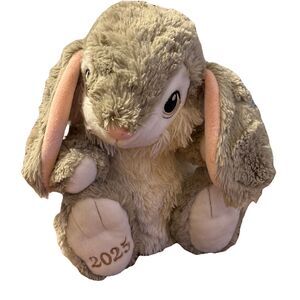 Way to Celebrate! Easter 2025 Hoppy Hopster Bunny Gray Rabbit Plush Stuffed